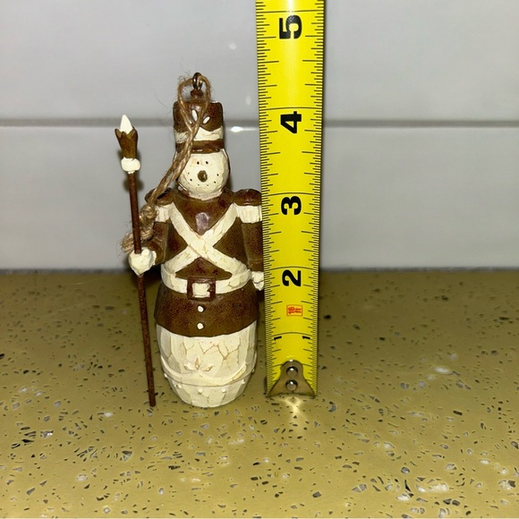 Flurryville Collection NED THE NUTCRACKER 4" Snowman Ornament Rare Christmas - Picture 5 of 7